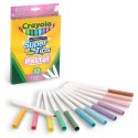 Zestaw markerów Pastel Crayola Zmywalny (12 uds)