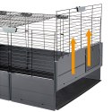 FERPLAST Multipla Maxi - klatka modułowa dla królika lub świnki morskiej - 142,5 x 72 x 50 cm