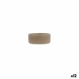 Miska Ariane Porous Ceramika Beżowy 12 cm (12 Sztuk)