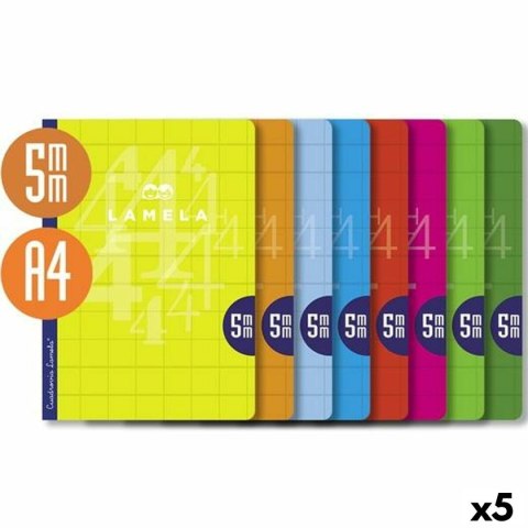 Notatnik Lamela Wielokolorowy A4 (5 Sztuk) Notatnik Lamela Wielokolorowy A4 (5 Sztuk)