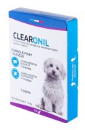 FRANCODEX Clearonil Małe psy - krople przeciw kleszczom i pchłom dla psa - 3x67 mg