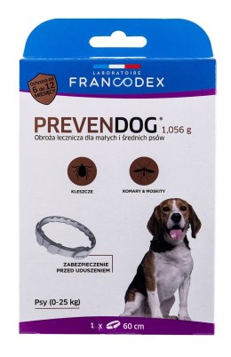 FRANCODEX PrevenDog - obroża przeciw kleszczom - 60 cm