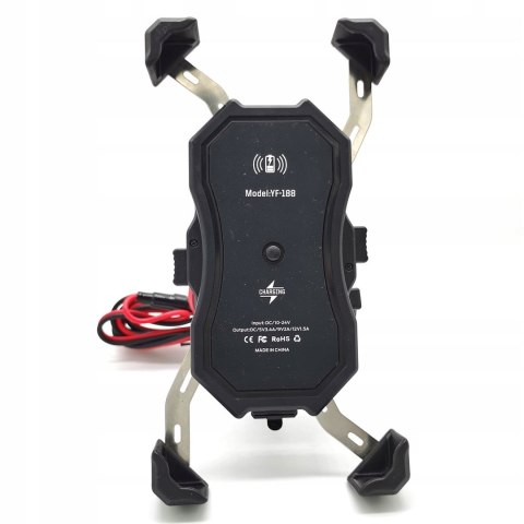Uchwyt na telefon i ładowarka indukcyjna FreedConn MC1W 15W + USB Uchwyt na telefon i ładowarka indukcyjna FreedConn MC1W 15W + USB