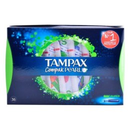 Tampony Super Pearl Compak Tampax 8067056 (36 uds) 36 Sztuk