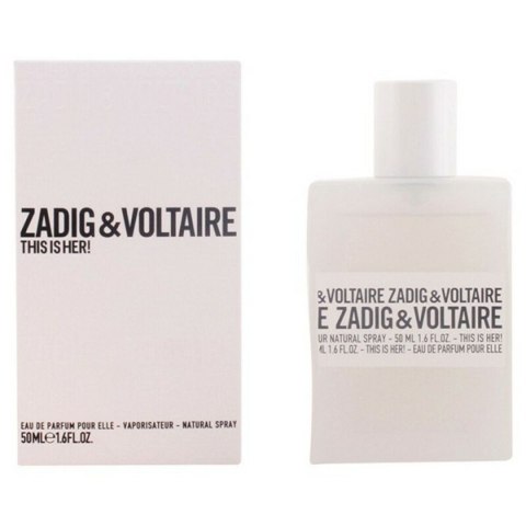 Perfumy Damskie This Is Her! Zadig & Voltaire EDP EDP - 50 ml Perfumy Damskie This Is Her! Zadig & Voltaire EDP EDP - 50 ml