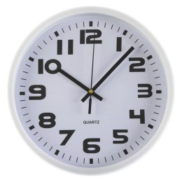 Zegar Ścienny Versa Biały Plastikowy 3,8 x 25 x 25 cm