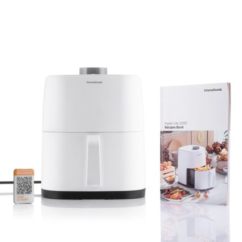 Frytkownica Bezolejowa Fryinn Lite InnovaGoods 1200W 2L Frytkownica Bezolejowa Fryinn Lite InnovaGoods 1200W 2L
