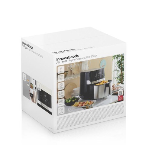 Frytkownica Bezolejowa InnovaGoods Airfryer 1700 W 5,5 L Frytkownica Bezolejowa InnovaGoods Airfryer 1700 W 5,5 L