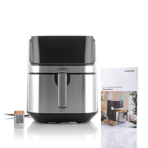 Frytkownica Bezolejowa InnovaGoods Airfryer 1700 W 5,5 L Frytkownica Bezolejowa InnovaGoods Airfryer 1700 W 5,5 L