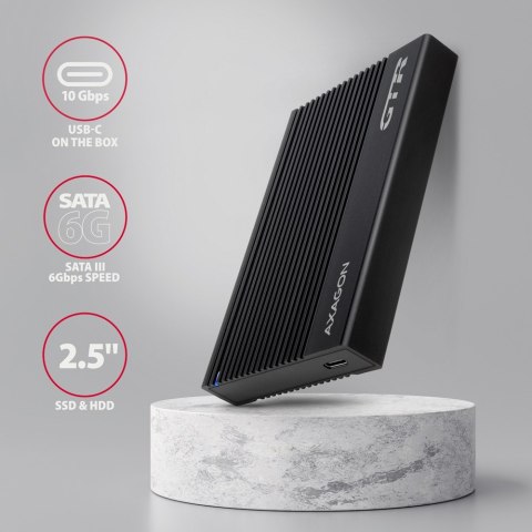 EE25-GTR Obudowa zewnętrzna aluminiowa USB3.2 Gen 2 - SATA 6G 2.5" SSD/HDD EE25-GTR Obudowa zewnętrzna aluminiowa USB3.2 Gen 2 - SATA 6G 2.5" SSD/HDD