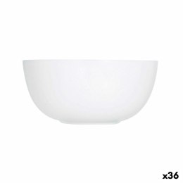 Miska Luminarc Diwali Biały Szkło 12 cm (36 Sztuk)