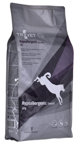 TROVET Hypoallergenic IPD z owadami - sucha karma dla psa - 3 kg