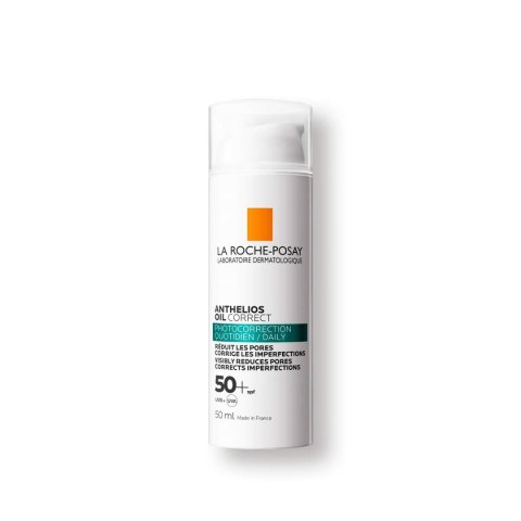 Krem Przeciwsłoneczny do Twarzy La Roche Posay Anthelios Oil Correct Spf 50 SPF 50+ 50 ml