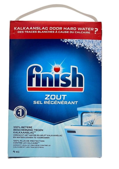 Finish Gruboziarnista Sól do Zmywarki 4 kg Finish Gruboziarnista Sól do Zmywarki 4 kg
