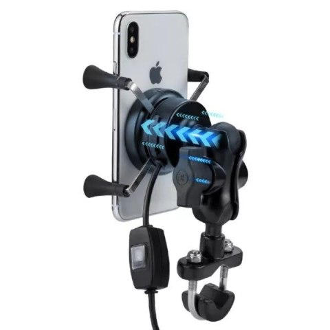 Uchwyt na telefon i ładowarka indukcyjna FreedConn MC7W 10W + USB Uchwyt na telefon i ładowarka indukcyjna FreedConn MC7W 10W + USB