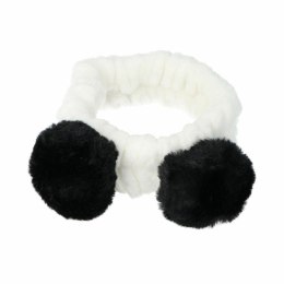 Elastyczna opaska do włosów Inca Miś Panda Uszy
