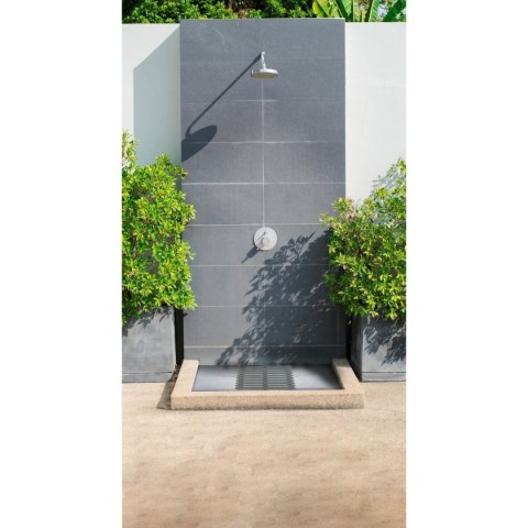 Parkiet Wenko 22947100 Plastikowy Wnętrze/Zewnętrzny 55 x 55 cm Ciemny szary Parkiet Wenko 22947100 Plastikowy Wnętrze/Zewnętrzny 55 x 55 cm Ciemny szary
