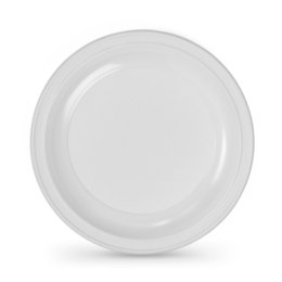 Zestaw talerzy wielokrotnego użytku Algon Okrągły Biały 22 x 22 x 1,5 cm Plastikowy 25 Sztuk