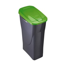 Kosz na Śmieci Mondex Kolor Zielony Czarny/Zielony polipropylen Plastikowy 15 L