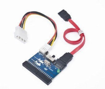 Adapter GEMBIRD SATA-IDE-2 (SATA M - IDE F; 0,30m; kolor czarny)