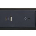 Przedłużacz 5x2PZ +USB A/C 1,5m czarny
