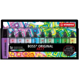 Zestaw markerów fluorescencyjnych Stabilo Boss Original Arty 10 Części Wielokolorowy