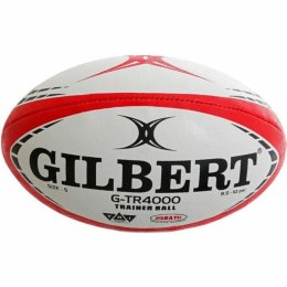 Piłka do Rugby Gilbert G-TR4000 Biały 28 cm Czerwony