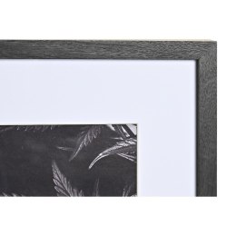 Ramka na Zdjęcia DKD Home Decor 33 x 2 x 45 cm Szkło Czarny Biały/Czarny Drewno MDF (6 Części)