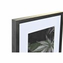 Ramka na Zdjęcia DKD Home Decor 33 x 2 x 45 cm Szkło Czarny Biały/Czarny Drewno MDF (6 Części)