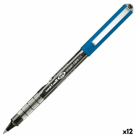 Długopis z płynnym atramentem Uni-Ball Eye Ocean Care Czarny 0,5 mm (12 Sztuk) Długopis z płynnym atramentem Uni-Ball Eye Ocean Care Czarny 0,5 mm (12 Sztuk)