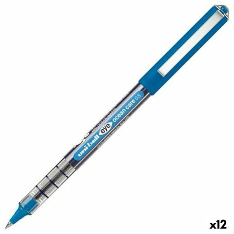 Długopis z płynnym atramentem Uni-Ball Eye Ocean Care Niebieski 0,5 mm (12 Sztuk) Długopis z płynnym atramentem Uni-Ball Eye Ocean Care Niebieski 0,5 mm (12 Sztuk)