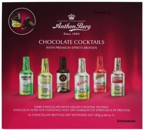 Anthon Berg Chocolate Cocktails 187 g Anthon Berg Chocolate Cocktails 187 g