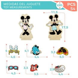 Figurki Disney 54 Części 4 Sztuk 11,5 x 17,5 x 1,2 cm