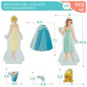 Figurki Disney Princess 45 Części 4 Sztuk 9 x 20,5 x 1,2 cm