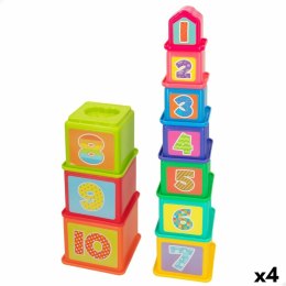 Klocki Segmentowe PlayGo 4 Sztuk 10,2 x 50,8 x 10,2 cm