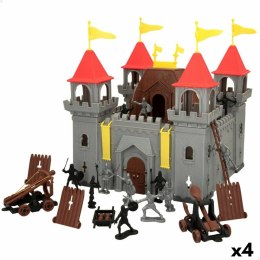 Zestaw do budowania Colorbaby Medieval Fighters 25 Części (4 Sztuk)