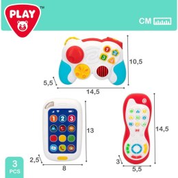 Zestaw zabawek dla dzieci PlayGo 14,5 x 10,5 x 5,5 cm (4 Sztuk)