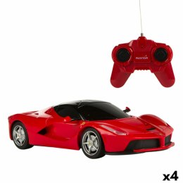 Samochód Sterowany Radiowo Ferrari LaFerrari 1:24 (4 Sztuk)