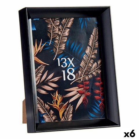 Ramka na Zdjęcia 15,2 x 3,5 x 20,2 cm Czarny Plastikowy Szkło (6 Sztuk) Ramka na Zdjęcia 15,2 x 3,5 x 20,2 cm Czarny Plastikowy Szkło (6 Sztuk)