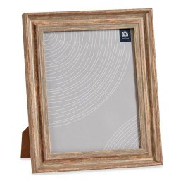 Ramka na Zdjęcia 26 x 2 x 31 cm Szkło Drewno Brązowy Miedź Plastikowy (6 Sztuk)