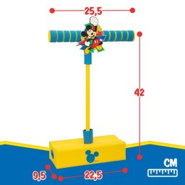 Skoczek pogo Mickey Mouse 3D Żółty Dziecięcy (4 Sztuk)