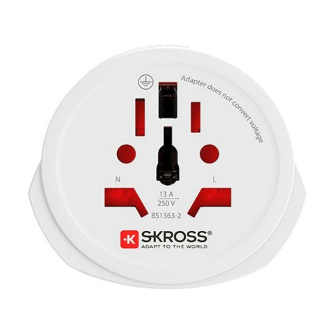 Adapter Elektryczny Skross 1500211-E Europejski Międzynarodowy Adapter Elektryczny Skross 1500211-E Europejski Międzynarodowy