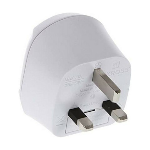 Adapter Elektryczny Skross 1500230-E Europejski Zjednoczone Królestwo Wielkiej Brytanii i Irlandii Północnej Adapter Elektryczny Skross 1500230-E Europejski Zjednoczone Królestwo Wielkiej Brytanii i Irlandii Północnej