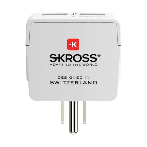 Adapter Elektryczny Skross 1500281 USB x 2 Europejski Stany Zjednoczone Adapter Elektryczny Skross 1500281 USB x 2 Europejski Stany Zjednoczone