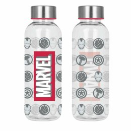 Butelka wody Marvel 850 ml Czerwony PET