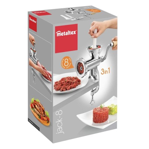 Maszynka do mięsa Metaltex Duży 3 w 1 Korba Maszynka do mięsa Metaltex Duży 3 w 1 Korba
