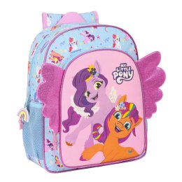 Plecak szkolny My Little Pony Wild & free 32 x 38 x 12 cm Niebieski Różowy