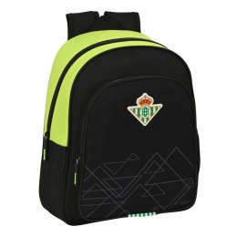 Plecak szkolny Real Betis Balompié Czarny Limonka 28 x 34 x 10 cm