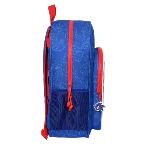 Plecak szkolny Sonic Let's roll Granatowy 33 x 42 x 14 cm Plecak szkolny Sonic Let's roll Granatowy 33 x 42 x 14 cm