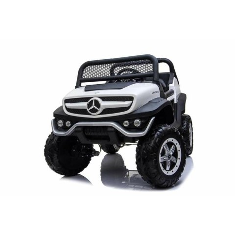 Elektryczny Samochód dla Dzieci Mercedes Benz Unimog Biały 12 V Elektryczny Samochód dla Dzieci Mercedes Benz Unimog Biały 12 V